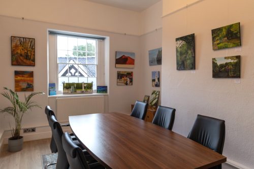 A picture of Spall Clark Solicitors office meeting room in Congleton