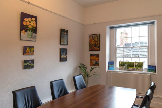 A picture of Spall Clark Solicitors office meeting room in Congleton