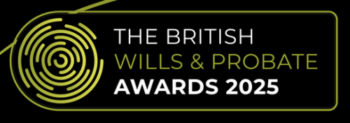 British Wills and Probate Awards 2025 logo