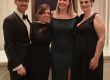 Spall Clark team in black tie. Paul Clark, Becky Spall., Natasha Yelland, Melissa Howman.