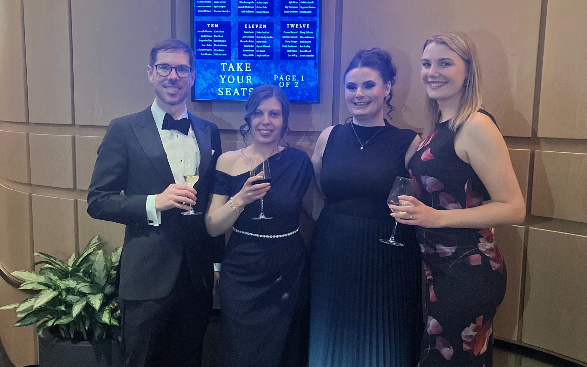 Paul Clark, Becky Spall, Melissa Howman and Natasha Yelland