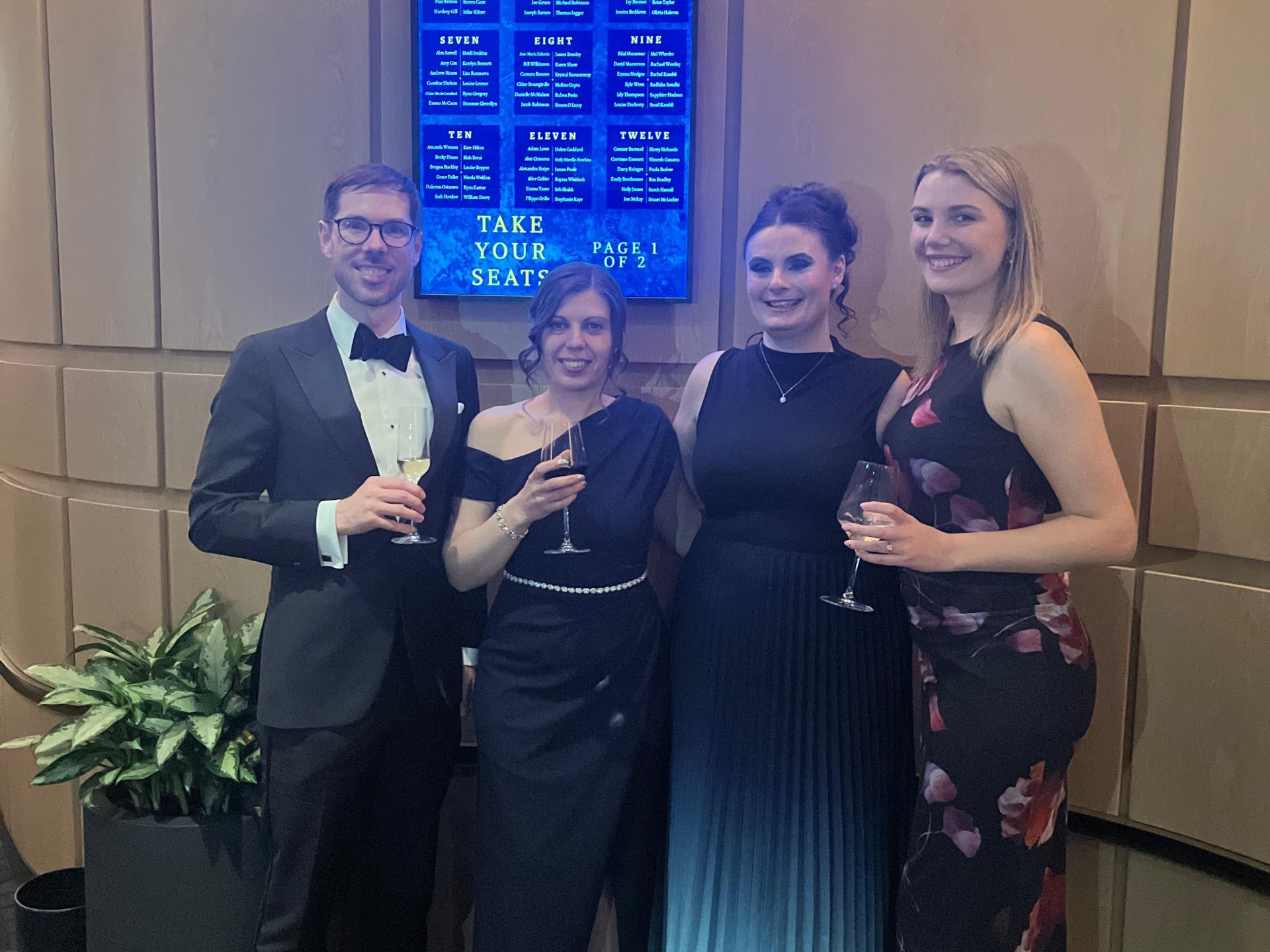 Paul Clark, Becky Spall, Melissa Howman and Natasha Yelland