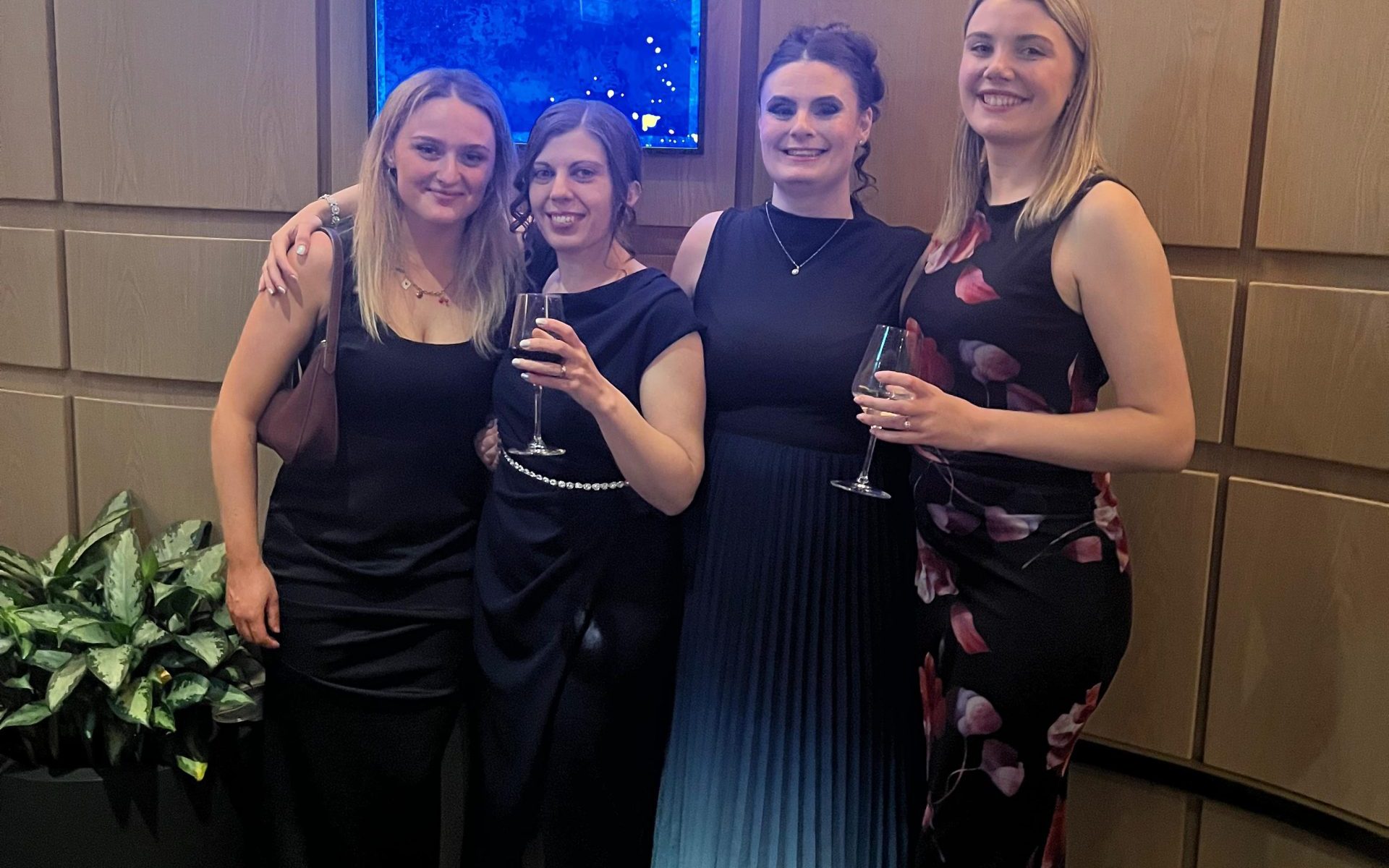 Amy Beasley, Becky Spall, Melissa Howman and Natasha Yelland