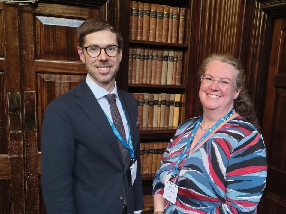 Paul Clark and Nicole Gallop Mildon at the Law Society Private Client Conference 2026