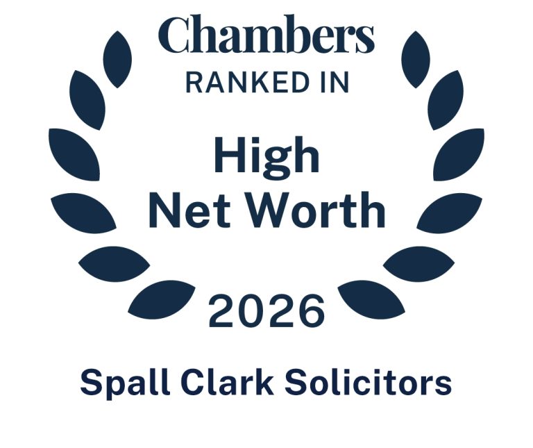 Chambers High Net Worth Guide 2026 logo. Spall Clark Solicitors