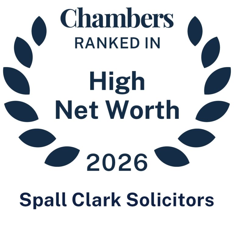 Chambers High Net Worth Guide 2026 logo. Spall Clark Solicitors